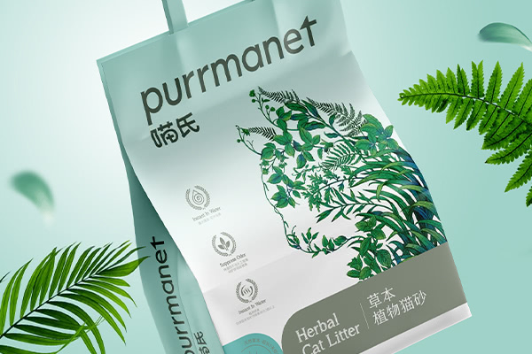 喵氏貓砂包裝設(shè)計(jì)